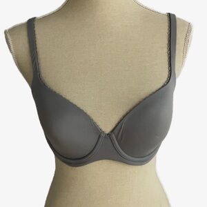 Victoria’s Secret Body by Victoria Lined Demi Bra Size 32DD Gray‎